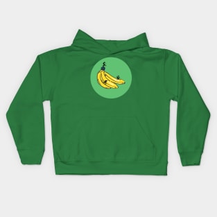 Banana bike park Kids Hoodie